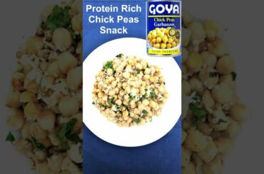 High Protein Chickpeas Snack Recipe #shorts #youtubeshorts #ytshorts #Highprotein