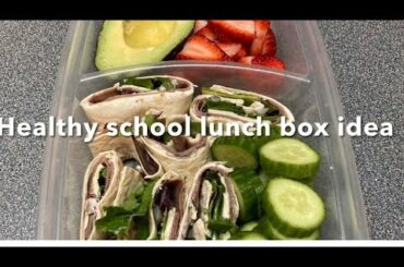 Back to school lunchbox ideas-healthy lunch