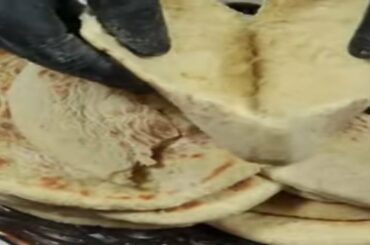 How to Make Healthy Flat Bread Without Oil in 1 Hour. Bread Recipe #Shorts