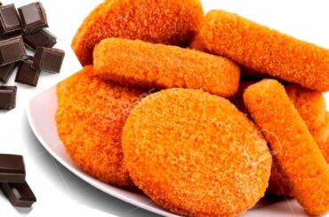 Deep Fried Bread Chocolate Recipe | Fried Chocolate Bar RecipeI Fried Bread Recipe #chocolatepatties