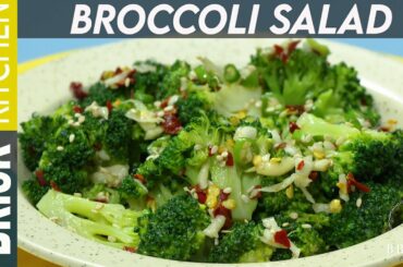 Broccoli Salad Recipe | Healthy Salads | Brisk Kitchen