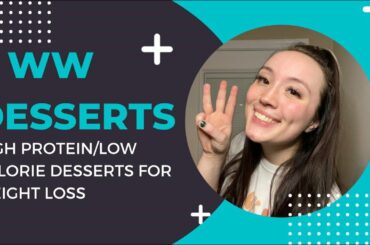 HEALTHY PROTEIN DESSERTS | TRY NEW RECIPES WITH ME | CALORIE AND WW FRIENDLY