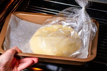 I don’t buy bread anymore! Bake it in a bag. The simplest dough recipe!