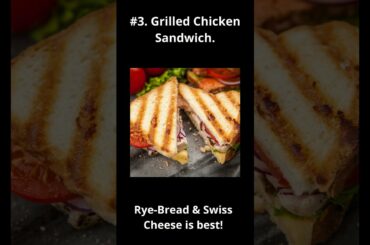 My Top 5 Best Sandwiches For Healthy Weight Loss #Shorts