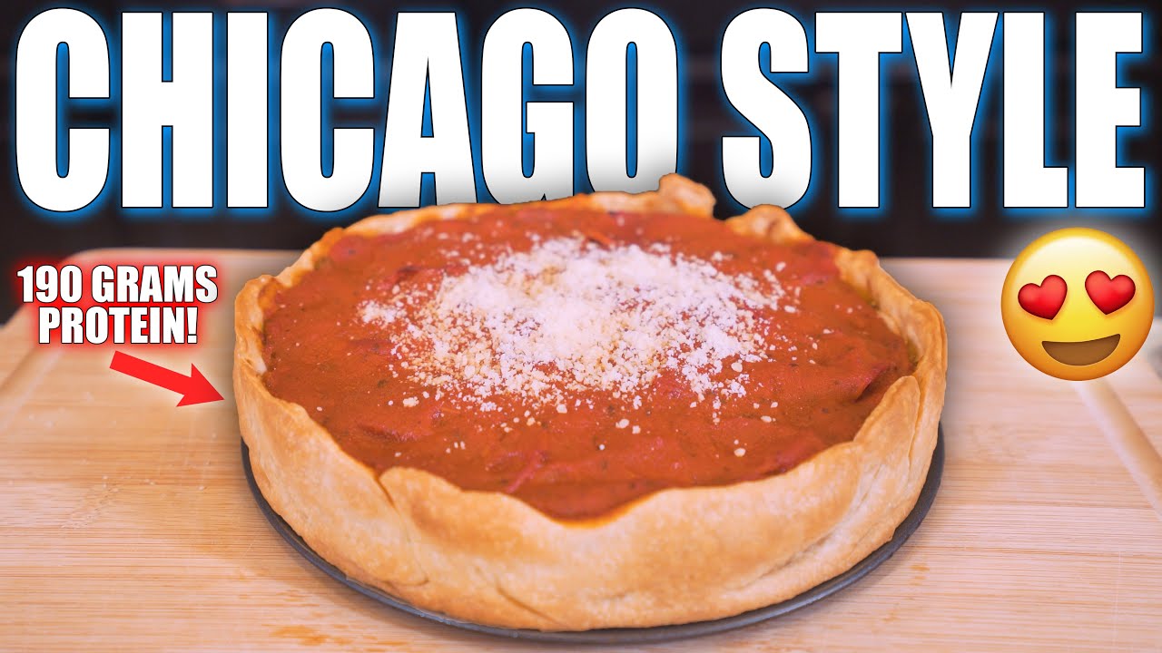 ANABOLIC CHICAGO STYLE MEAT LOVERS PIZZA | Easy High Protein Bodybuilding Recipe ANABOLIC CHICAGO STYLE MEAT LOVERS PIZZA | Easy High Protein Bodybuilding Recipe