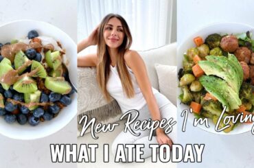 WHAT I ATE TODAY | Simple & Healthy Recipes | Annie Jaffrey