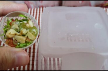 How to Make a Delicious Easy and Healthy Miniature Salad Recipe | miniature food and kitchen