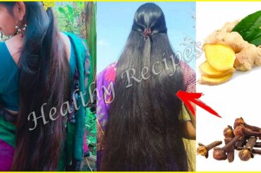 Healthy Recipes Mix Cloves with Ginger Indian Secret to Speed up Hair Growth and Get Rid of Baldness