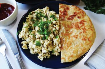 Scrambled Egg Whites | Easy Weight Loss recipe with Egg | 10 Minute Recipe