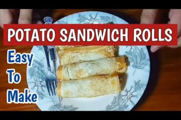 Potato Sandwich Rolls Recipe Made Easy | Healthy Food