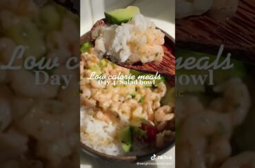 7 Days Of Low Calorie Meals | Day 4 Salad Bowl #shorts