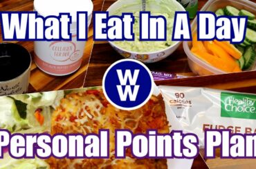 What I Eat In A Day On WW (Weight Watchers) #22 | NEW Personal Points Plan | Intermittent Fasting