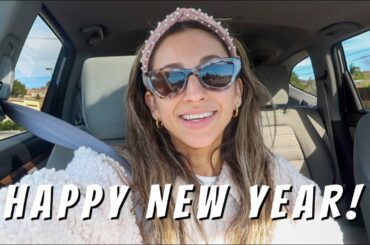 NEW YEAR DAY IN THE LIFE VLOG // HEALTHY EASY DINNER RECIPE // HILLARY ALEX
