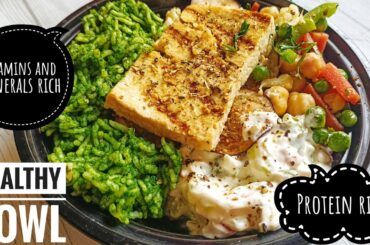 Healthy Bowl recipe for weight loss| Buddha bowl| easy bowl recipe #healthy #easy #weightloss