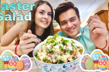 Vegetable Salad ( Easter Salad ) Recipe | Healthy Salad | Polish Dishes in Indian Kitchen |