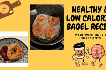 Healthy & Low calorie Bagels Recipe | Weight-loss Recipes | Oats Recipes