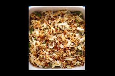 Green Beans Casserole Recipe.Vegan Gluten Free Healthy Snack Recipe. Fast Snack Ideas. #Shorts