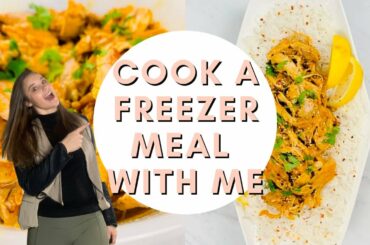 MAKE HEALTHY DINNER QUICKLY - LETS COOK A FREEZER MEAL RECIPE TOGETHER - EASY DINNER RECIPES #shorts