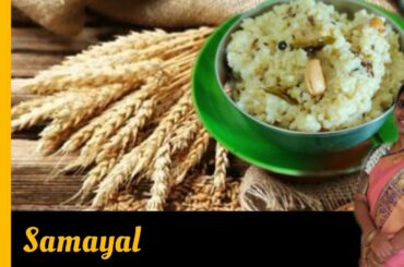 15 minutes Breakfast Wheat Pongal recipe in Tamil | Healthy Breakfast recipe