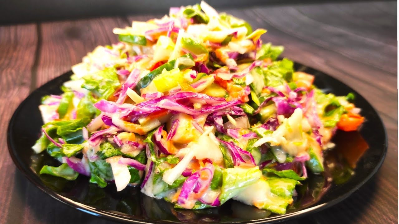 I Can't Stop Eating This Salad So Fresh & Crunchy | Delicious Recipe For Salad | Healthy & Tasty I Can't Stop Eating This Salad So Fresh & Crunchy | Delicious Recipe For Salad | Healthy & Tasty