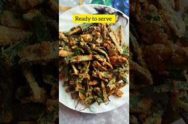 kurkuri bhindi recipe | crispy bhindi | bhindi kurkuri | karari bhindi