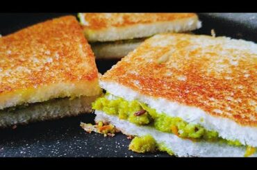 easy & healthy breakfast recipe||bread breakfast recipes@Saffron Food Court