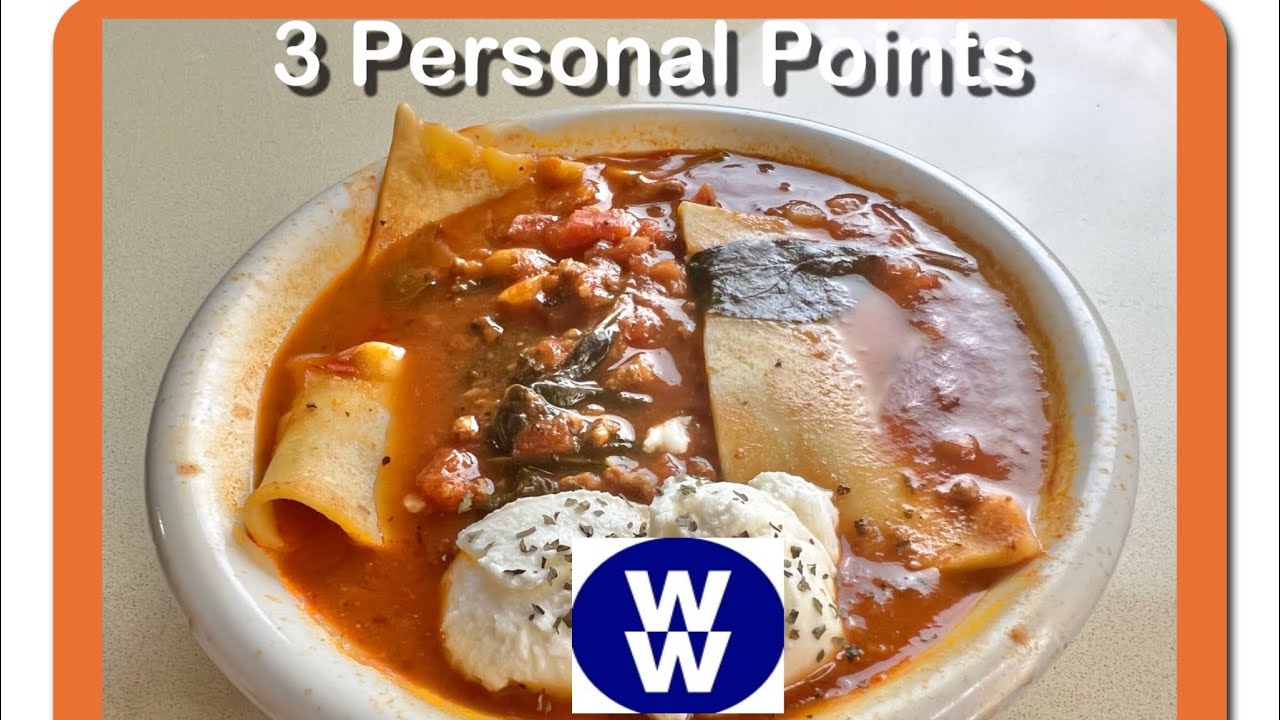 Amazing Lasagna Soup Recipe! Low calorie & Low WW Personal Points! Tastes just like lasagna! Amazing Lasagna Soup Recipe! Low calorie & Low WW Personal Points! Tastes just like lasagna!