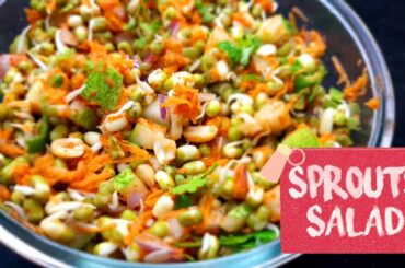 Protine Salad | Healthy Salad Recipe | Sprouts Salad Recipe |Weight Loss chat @Sindagi's Kitchen