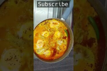 Fry Egg Masala Recipe | Egg Masala Recipe | Best Breakfast Recipe | #short