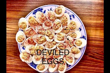 DEVILED EGGS / BEST DEVILED EGGS RECIPE/ Healthy appetizer and Snack Recipe.