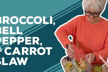 Love & Best Dishes: Colorful Broccoli, Bell Pepper, and Carrot Slaw Recipe