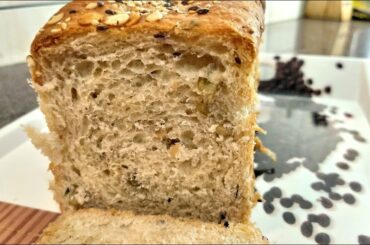 Prepare Healthy Soft Sponge like Bread at home without using any Bread Improvers.