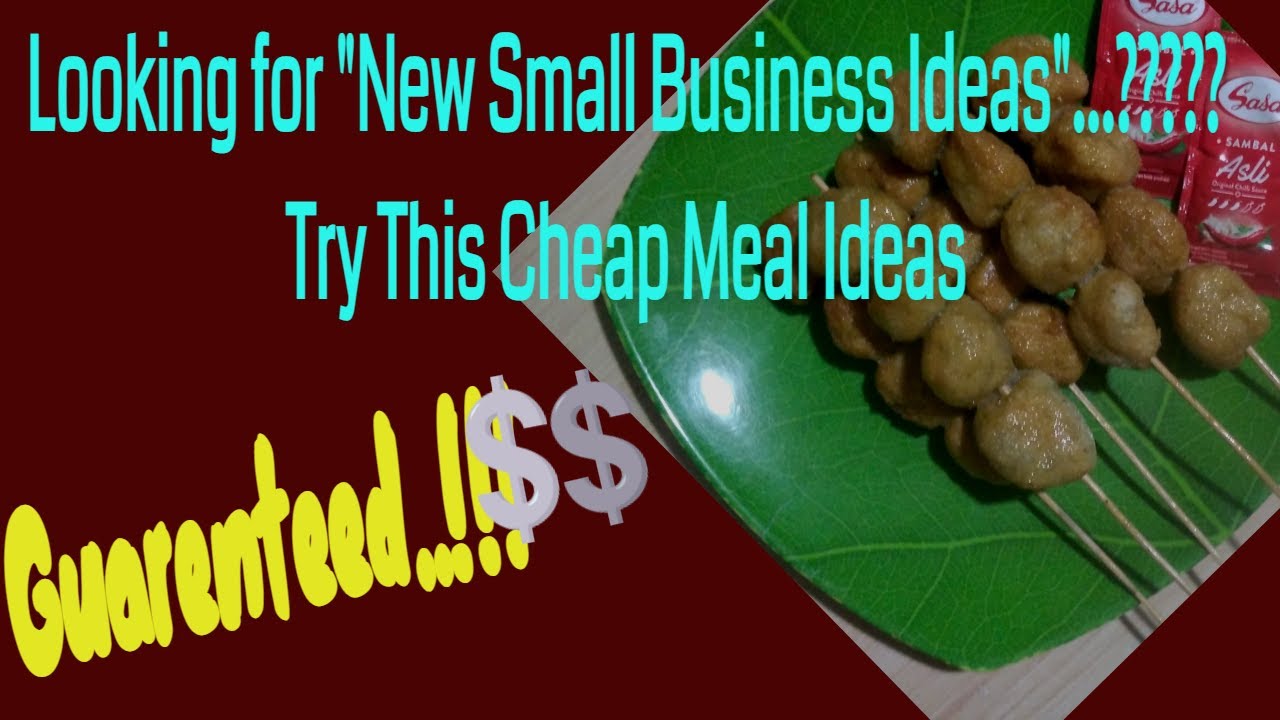 "Cheapest easiest meal ideas to start new small business from home" "Cheapest easiest meal ideas to start new small business from home"