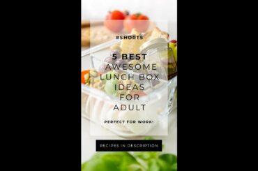 Easy Healthy Lunch Box Ideas - Lunch Box Ideas #Shorts