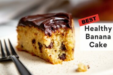 Healthy Banana Cake Recipe (Gluten Free, Paleo, Dairy Free)