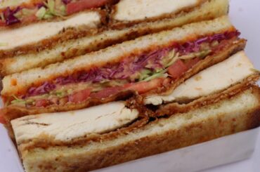 Best Chicken Sandwich Recipe,Chicken Katsu Sandwich By Recipes Of The World