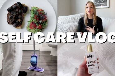SELF CARE VLOG: self care tips, healthy recipes, deep cleaning, etc