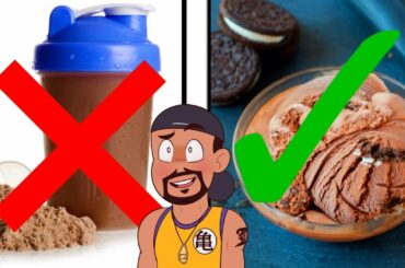 A Healthy Protein Ice Cream Recipe?! (Follow Along)