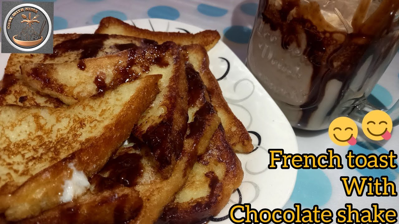 5 minutes Breakfast Recipe|French Toast with chocolate shake|Healthy Breakfast Recipe 5 minutes Breakfast Recipe|French Toast with chocolate shake|Healthy Breakfast Recipe