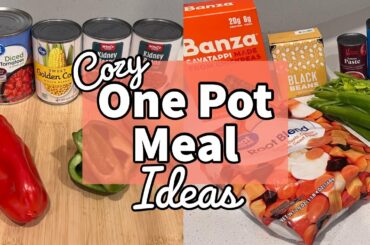 COZY ONE POT MEAL IDEAS | Easy Healthy One Pot Meals Gluten Free Plant Based | Winter Cooking