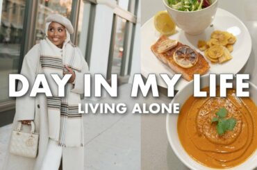 Living Alone Vlog | Whole30 Healthy Eating , Cleaning & Self-Care | Aysha Harun