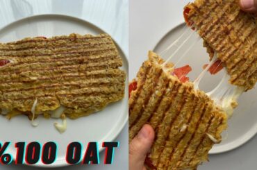 Weight Loss Toast! Breakfast Oatmeal Toast Recipe (Healthy, Quick)