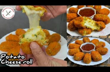 Potato Cheese Roll-Lunch Recipie For kids by Cooking Network Special