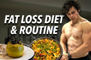 My Cutting DIET & ROUTINE | Healthy Recipes + Workout