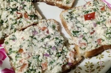 Dus minute main banaye healthy bread aur suji ka nashta#yummyfoods