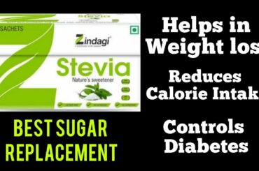 Zindagi Stevia Natural Sweetener | Best Replacement for sugar | Say no to sugar | Zindagi Stevia