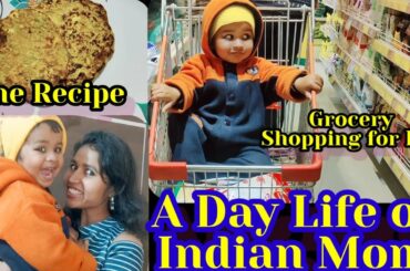 A Day life of Indian Mom / Grocery Shopping / Healthy Dinner Recipe
