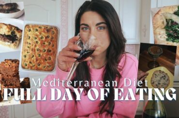 Mediterranean Diet What I Eat In A Day | Quick Easy + Healthy Recipes | BALANCED LIFESTYLE VLOG