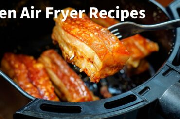 Easy Homemade Food : Quick Cooking Idea | Fast Air Fryer Healthy Dinner | Meat & Vegetables