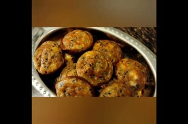 Wheat Flour Appe | Appe Recipe | Atta Appe Recipe | Healthy Snacks Recipe #shorts